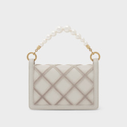 charleskeith女士优雅珍珠手提单肩小方包ck220671285