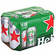 Heineken 喜力 经典啤酒330ml*6听