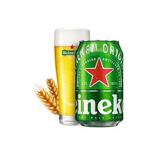 Heineken 喜力 经典啤酒 330ml*12听