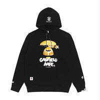 Aape X Garfield 男士连帽卫衣 AAPSWM9531XXH 黑色 S