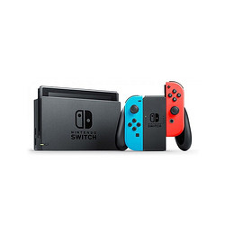 Nintendo 任天堂 日版 Switch游戏主机 续航增强版 红蓝