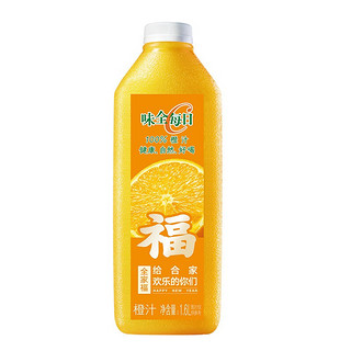 每日C橙汁 1600ml 100%果汁 冷藏果蔬汁饮料下单4件