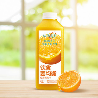 WEICHUAN 味全 每日C 100%橙汁 900ml