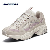 Skechers/斯凯奇男鞋复古老爹鞋大理石纹户外运动休闲鞋51286 海军蓝色/灰色(男款) 42 TPLV褐色/紫色(女款) 35.5