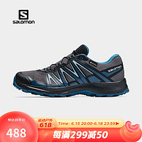 萨洛蒙（Salomon）女款 户外运动防水透气舒适耐磨日常通勤徒步鞋 XA SIERRA GTX 磁铁灰 415879 UK5.5(38 2/3)