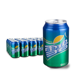 Sprite 雪碧 汽水 清爽柠檬味 330ml*24罐*1000箱