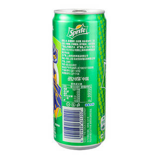 Sprite 雪碧 王者荣耀限量版 汽水 清爽柠檬味 330ml*24罐