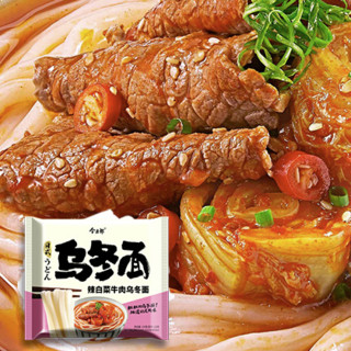 今麦郎 辣白菜牛肉乌冬面 795g