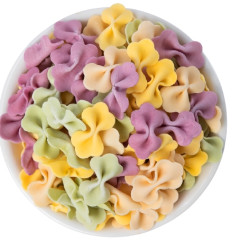 秋田满满 婴幼儿有机蝴蝶面 蔬菜味 180g