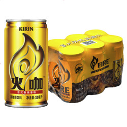 KIRIN 麒麟 香浓拿铁 即饮咖啡饮料 180ml*6罐