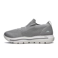 SKECHERS 斯凯奇 GOWALK男子一脚蹬减震健步鞋轻便休闲运动鞋54741 GRY灰色 42.5
