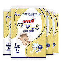 天猫U先、88VIP：GOO.N 大王 光羽系列 婴儿纸尿裤 S4片