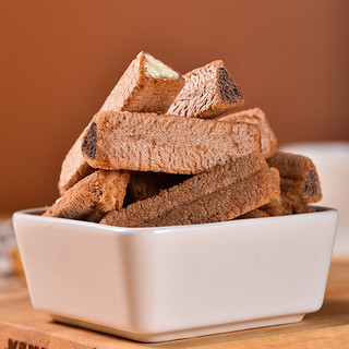 （拍1发50根）法思觅语熔岩三角酥金字塔巧克力夹心威化饼干 牛奶味158g*1袋（约50根）