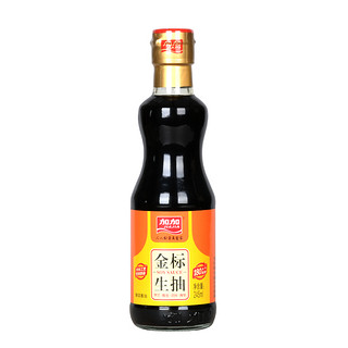 加加金标生抽酱油245ml*4瓶家用调味料