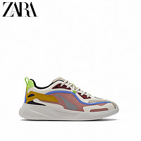 ZARA 男鞋 霓虹配色厚底软底运动老爹鞋 2314920 203