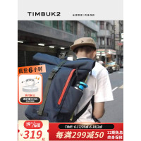 TIMBUK2 天霸 TUCK系列 男女款双肩包 TKB1010-3-5401 深蓝色/红色 大号