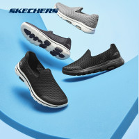 SKECHERS 斯凯奇 2022夏男款减震透气运动鞋缓震轻便懒人鞋健步鞋