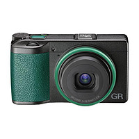 RICOH 理光 GR III ING EDITION 3英寸数码相机 绿色（F2.8 18.3mm）