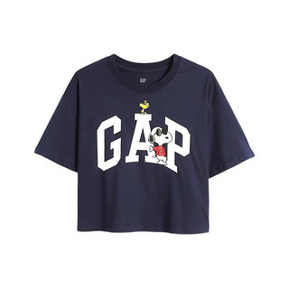 Gap 盖璞 X 史努比 女士圆领短袖T恤 685727