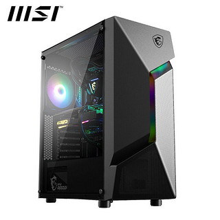 百亿补贴：MSI 微星 侠客-刃 游戏台式电脑主机（i5-10400F、8GB、256GB SSD、GTX1660S）