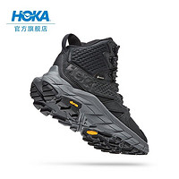 HOKA ONE ONE 男女款Anacapa Mid GTX中帮防水版登山徒步鞋 新品 黑色/黑色-男 42/265mm