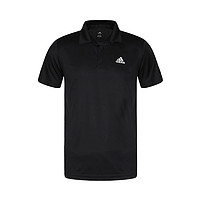 adidas 阿迪达斯 潮流男子Polo衫透气运动休闲短袖纯色Polo衫