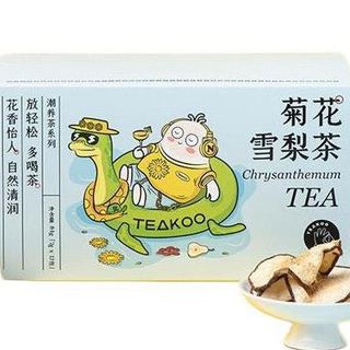 TEAKOO 茶小空 超萃袋泡茶 吨吨养生茶胎菊茶包 菊花雪梨茶8g*12包/盒