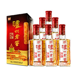 泸州老窖 六年窖头曲 52%vol 浓香型白酒 500ml*6瓶 整箱装