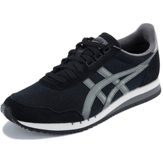 Onitsuka Tiger 鬼塚虎 Dualio 中性休闲运动鞋 D631N-9011 黑灰 36
