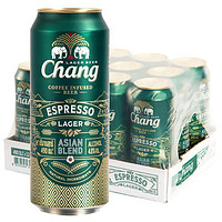 有券的上：Chang 象牌 咖啡拉格风味啤酒 490ml*12听