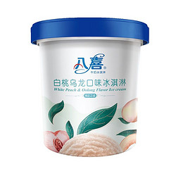 BAXY 八喜 白桃乌龙冰淇淋 550g