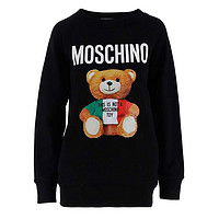 MOSCHINO 女士经典小熊印花卫衣 1710-0527