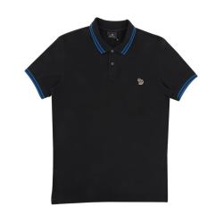 Paul Smith 保罗 史密斯 保罗.史密斯彩虹马条纹边饰polo衫男士新款XY短袖正品