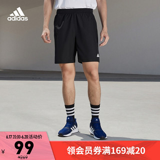 adidas 阿迪达斯 官网男装夏季运动健身短裤DU1577 黑 A/L(180/86A)