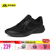 NIKE 耐克 女鞋男鞋DOWNSHIFTER 10 GS轻便缓震运动跑步鞋CJ2066_017 黑色 CJ2066_017 38.5