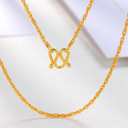 CHJ JEWELLERY 潮宏基 女士足金项链 XXG30000333 3.5g