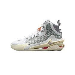 nike耐克airzoomgtjumpep男款灰白色高帮实战篮球鞋
