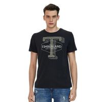 Timberland 男子运动T恤 A1W4E-001 黑色 L