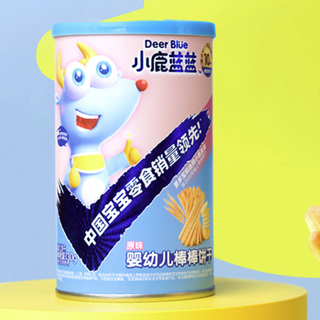 Deer Blue 小鹿蓝蓝 婴幼儿棒棒饼干 原味 130g