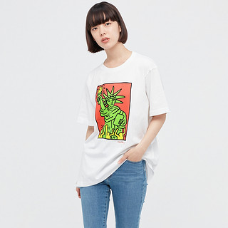 UNIQLO 优衣库 Keith Haring印花短袖T恤 (艺术家系列) 445595