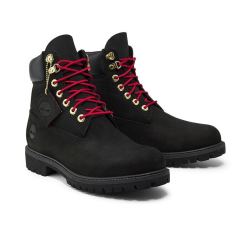 Timberland 添柏岚 男鞋户外休闲皮革高帮男靴马丁靴 A2GHY001 黑色 44