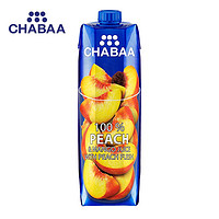 CHABAA 芭提娅 桃芒果汁 1L