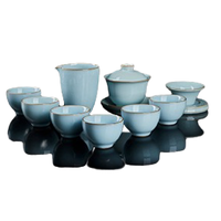 容山堂 cj232 盖碗套装 9件套