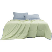 京东京造 云柔双蛋白抗菌夏被 绿色 150*200cm