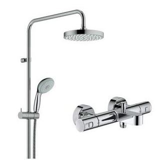 GROHE 高仪 新天瀑淋浴系列 恒温花洒套装 26452001花洒+34337000淋浴龙头