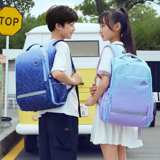 PLUS会员：卡拉羊 科幻几何系列初高中生减负背包 CX5100     25L