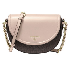 MICHAEL KORS 迈克·科尔斯 Jet Set系列 老花拼色马鞍包 中号 32T0GT9C6B