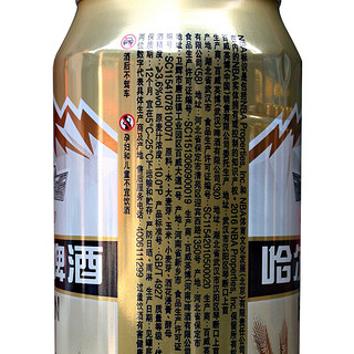 HARBIN 哈尔滨啤酒 小麦王啤酒 500ml*36听