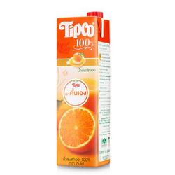 Tipco 泰宝 泰国原装进口泰宝(TIPCO) 鲜榨橙汁1L