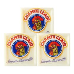 CHANTE CLAIR 大公鸡头 马赛洗衣皂 300g*3块